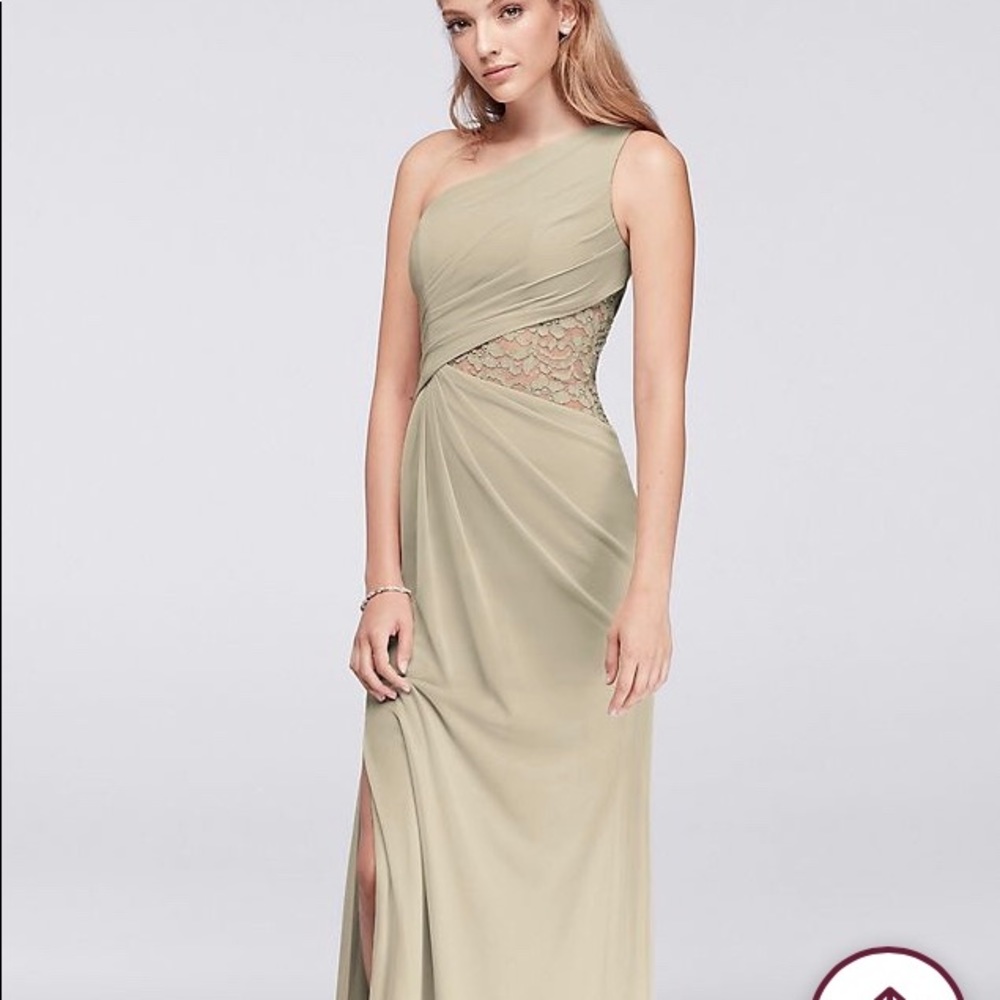 David’s Bridal Bridesmaids dress floor length